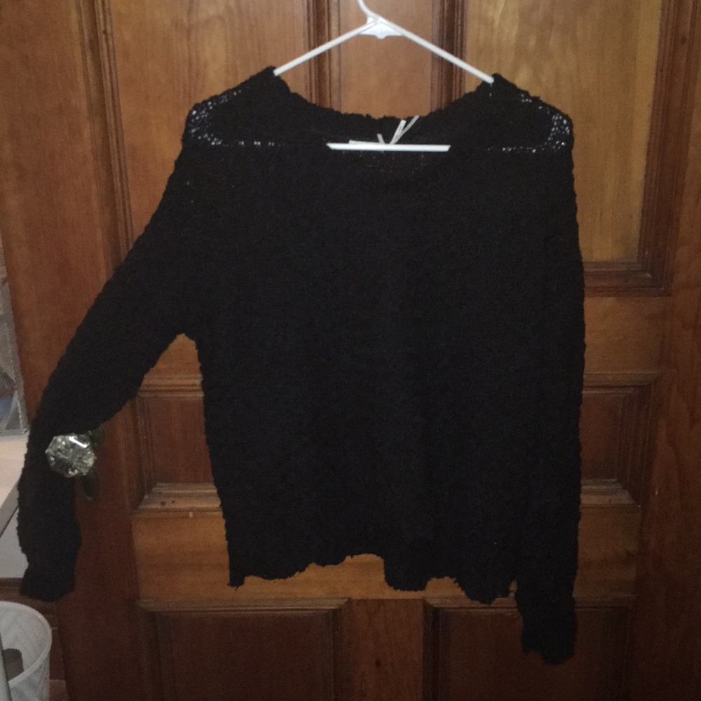 Black sweater